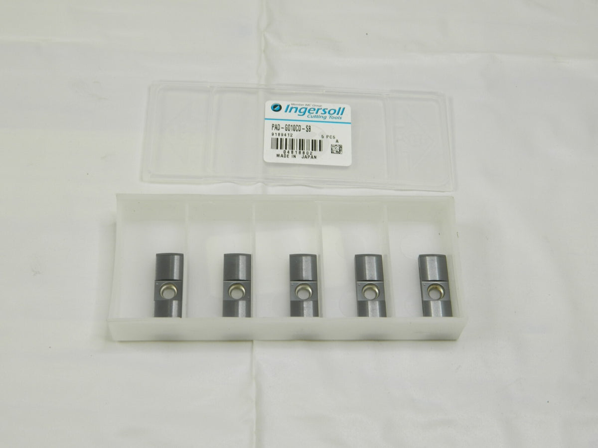 Ingersoll Support Pad for Indexable Tools GP-10-30-045-200 Qty 5 4816802
