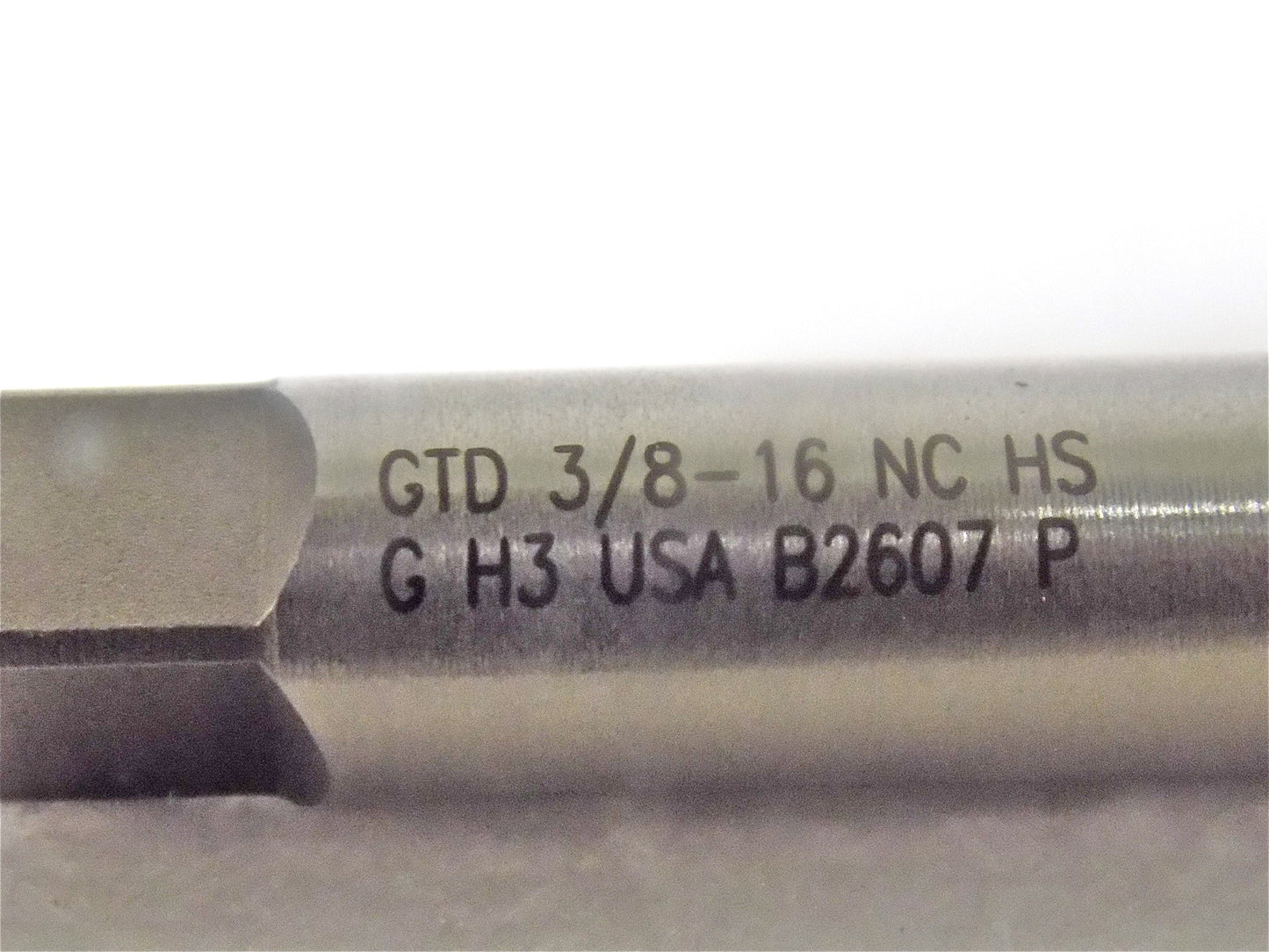 Greenfield Industries 3/8"-16 HSS 6" OAL Bottoming Extension Tap  QTY 2  18852