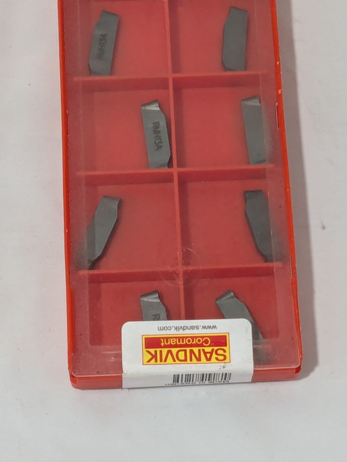 Sandvik CoroCut Carbide Inserts QTY10 N123F2-0318-RM H13A