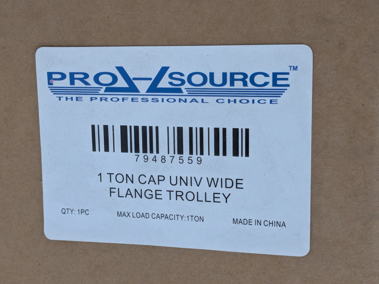 PRO-SOURCE 1 Ton Capacity Wide Range Ball Bearing Trolley 79487559