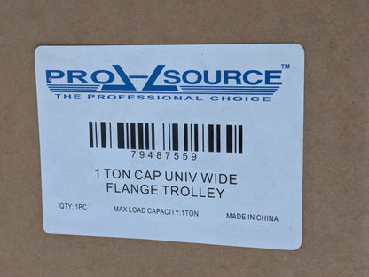 PRO-SOURCE 1 Ton Capacity Wide Range Ball Bearing Trolley 79487559