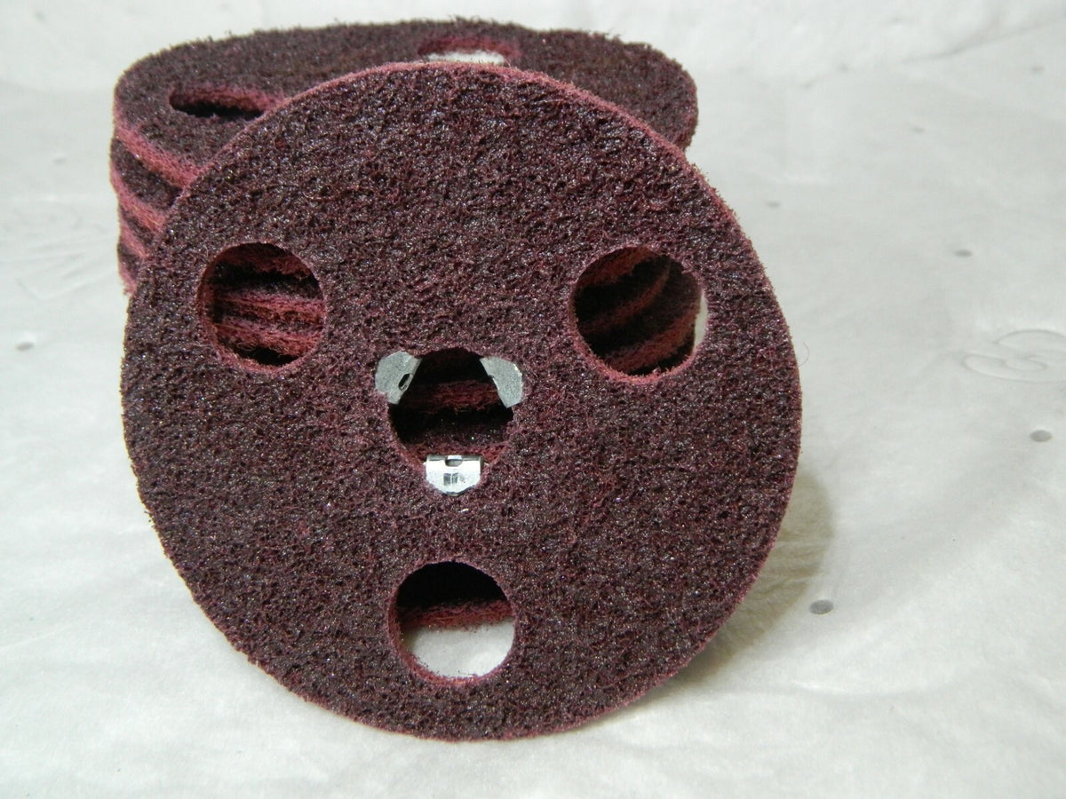 Norton Surface Prep Avos Discs Size 4-1/2 " Dia Medium Grain Qty 10 6662337