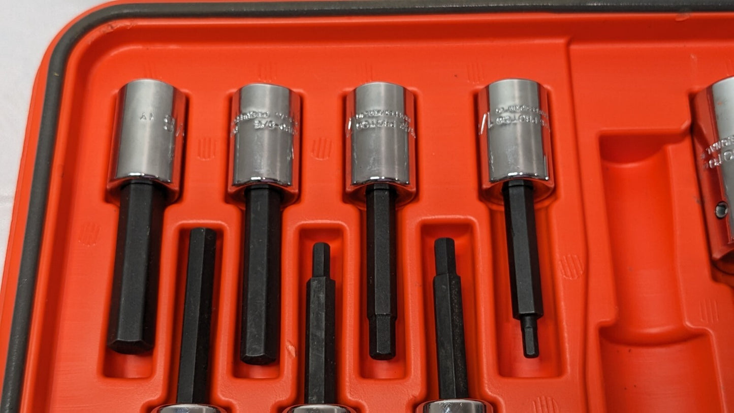 Proto 8 Piece Torx Bit Socket Set J52110H INCOMPLETE