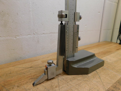 Vernier Height Gage 0 to 12" Measurement 0.001" Graduation 622-8512