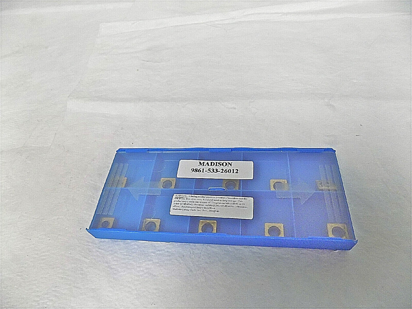 Madison Carbide Threading Inserts SCMT32.52AA C5 Qty. 10 9861-533-26012