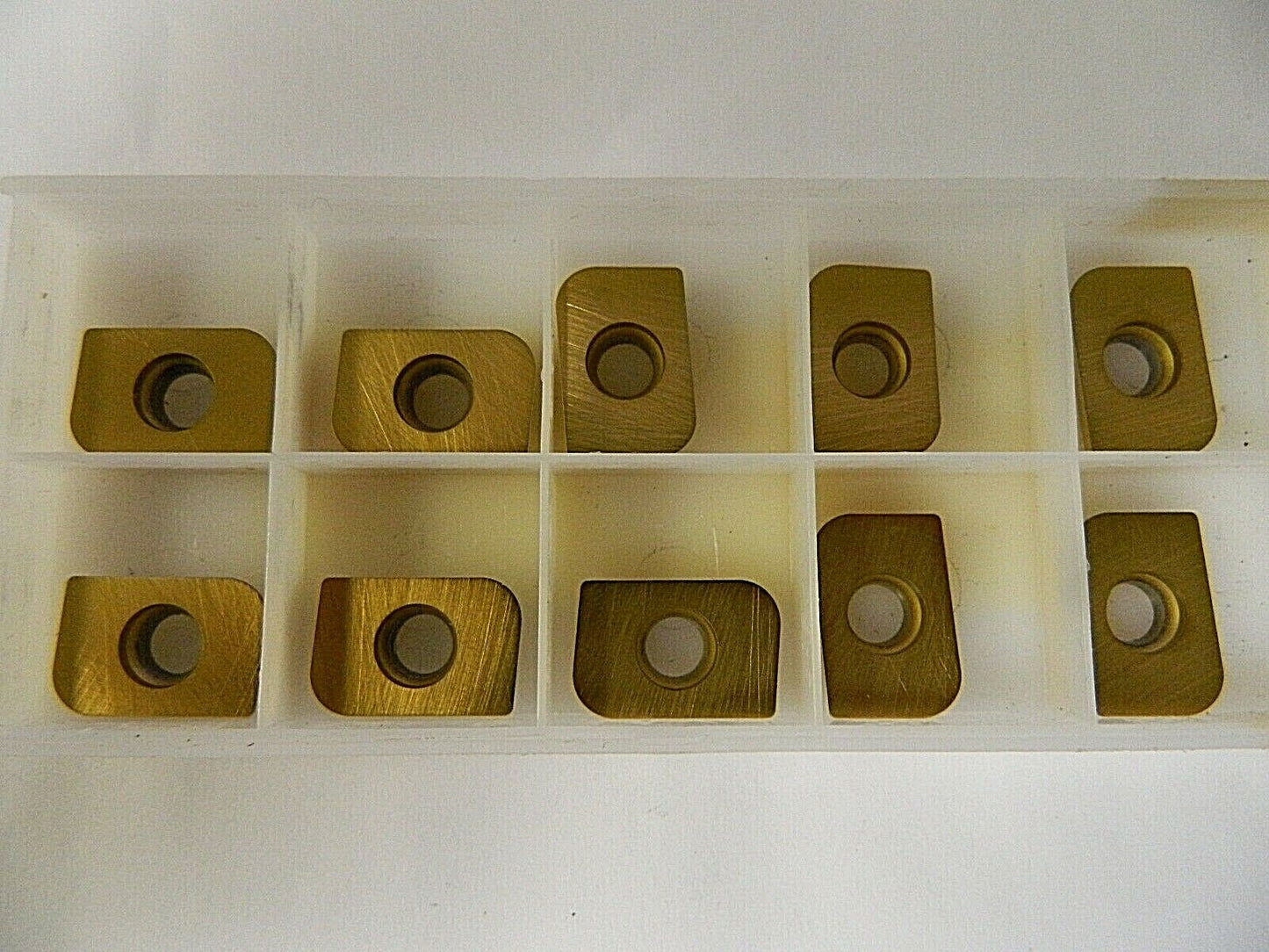 New Tech EM19156 Grade ENT5T Carbide Milling Insert QTY 10 EM19156ENT5T