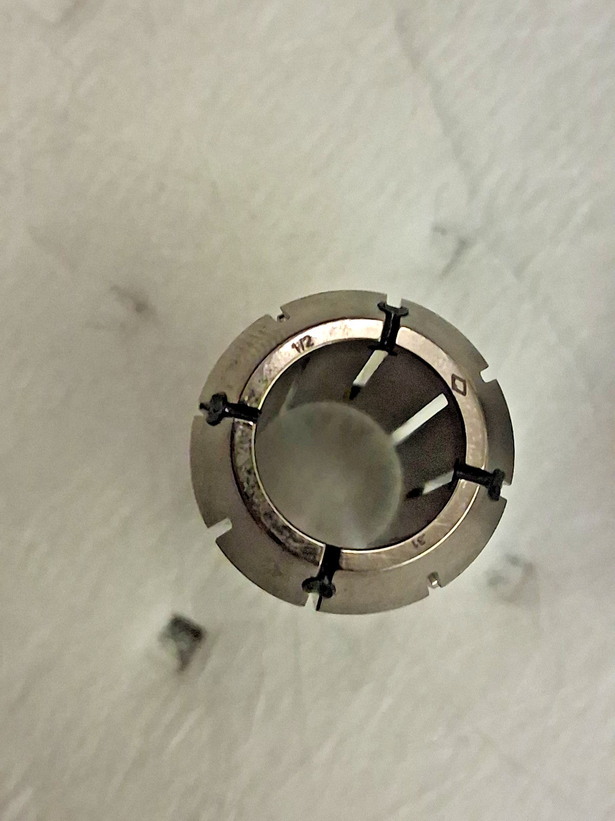 Ingersoll Cutting Tools Sealed ER Coolant Collet ER20 1/2" Collet Size 3379365