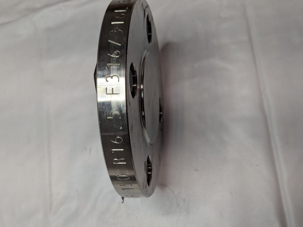 Bolt Flange 1" BLRF 150 B16.5 F316/316L SA/A182 Qty 2 CH-17141