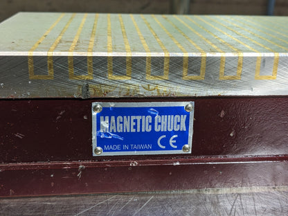 Standard Pole Permanent Magnetic Chuck 18" Length x 6" Width TGL-618 D