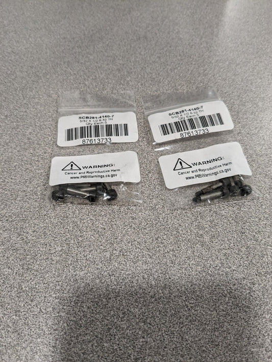 Precision Shoulder Screw: 1/8″ Shoulder Dia Qty 10 SCB250-4140-7