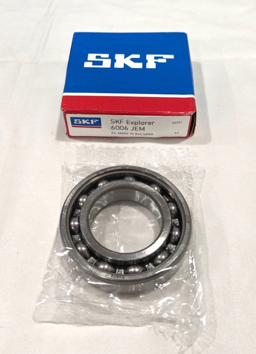 SKF Deep Groove Open Ball Bearing 55mm x 30mm x 13mm   6006 JEM