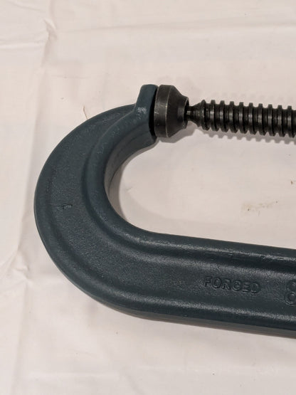 WILTON C-Clamp: 8" Max Opening, 3-7/16" Throat Depth, Regular-Duty 14770