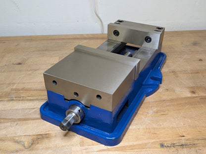 Precision Machine Vise 6" Jaw Width 6-1/4" Opening Capacity Stationary
