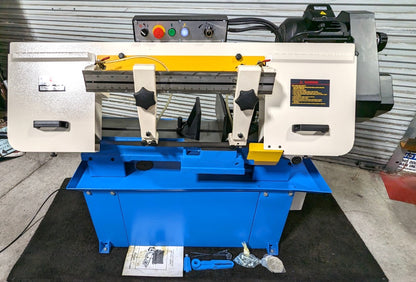 RONG FU 5 x 16" Horizontal Bandsaw Variable-Speed Pulley  110V  1.5HP  RF-9