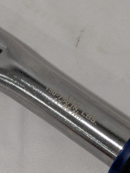 Sturtevant Preset Click Torque Wrench: 9/16 in Drive 750.0 in-lb Max 810013