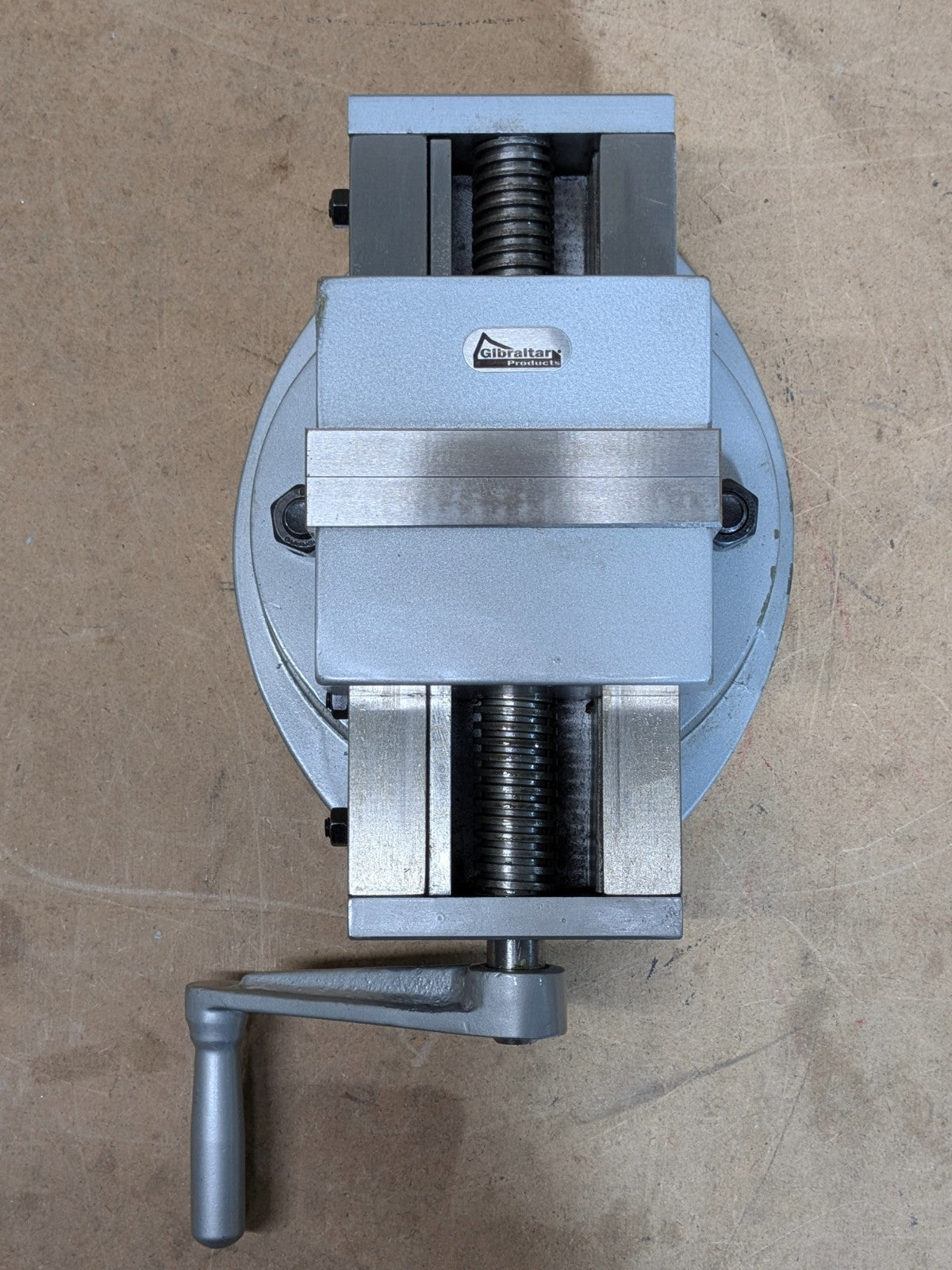 Gibraltar Self Centering Vise w/ Swivel Base 4" Jaw Width 4" Max. Opening 110081