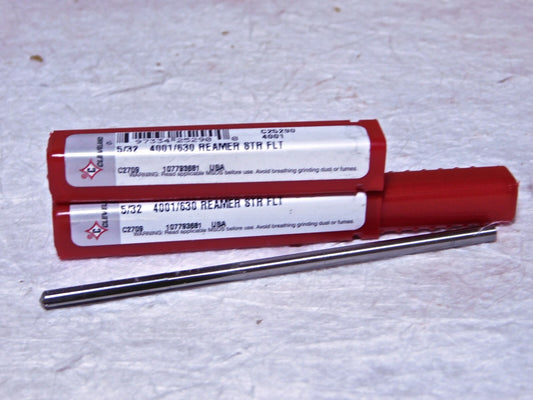 Cleveland 5/32" Diam 6-Fl HSS Chucking Reamer Qty-2  C25290