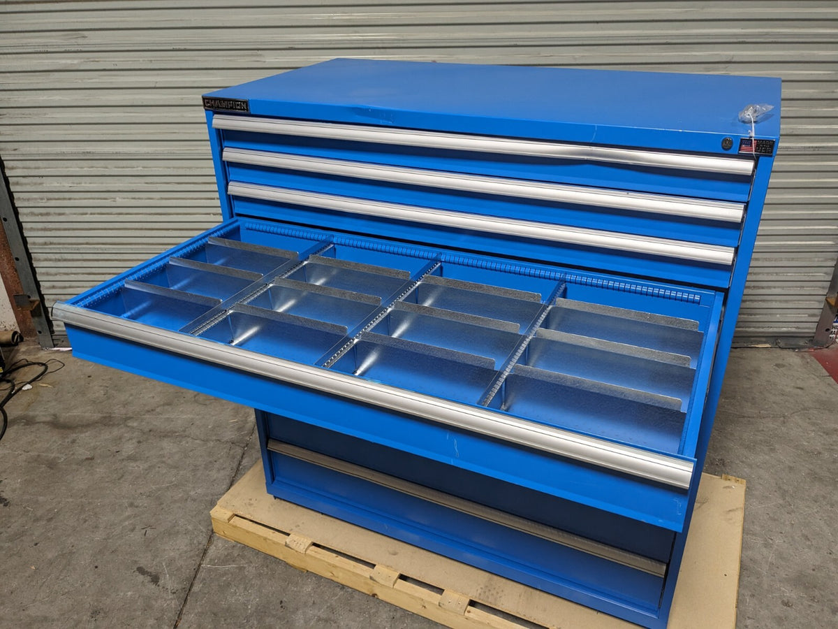 Champion Modular Storage Cabinet Tool Box 9 Drawer 59 x 56 x 28 Parts / Repair