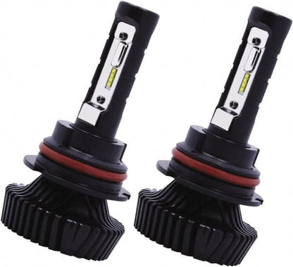 PRO-SOURCE 4,500 Lumens, 10-40 VDC, 9004 LED Headlights (Pair) 6500K Cool White
