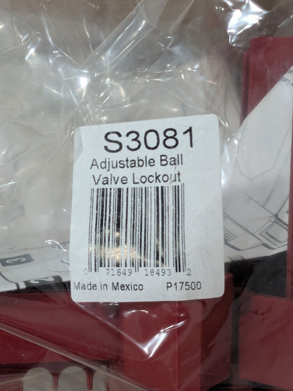 Master Lock Pneumatic Lockout: 4 Padlocks Max Box of 6 S3081