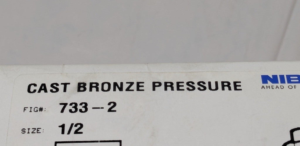 NIBCO 1/2" Cast Copper Pipe Unions FTG x C Pressure Fitting BQTY 2 257000