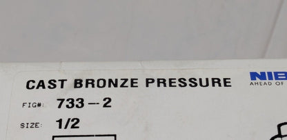 NIBCO 1/2" Cast Copper Pipe Unions FTG x C Pressure Fitting BQTY 2 257000