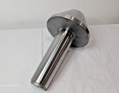 Riten Live Center MT6 Bull Nose Point 6-1/2″ Head Diam 56636