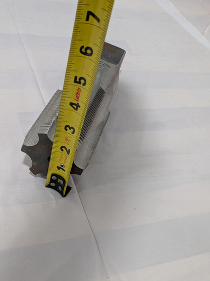 HERTEL Straight Flute Tap: 2-5/8-8 UNS, 6 Flutes, Plug Chamfer HSS 87042