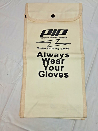 PIP Glove Bag Unlined 16" Long Canvas Natural Qty 2 148-6016