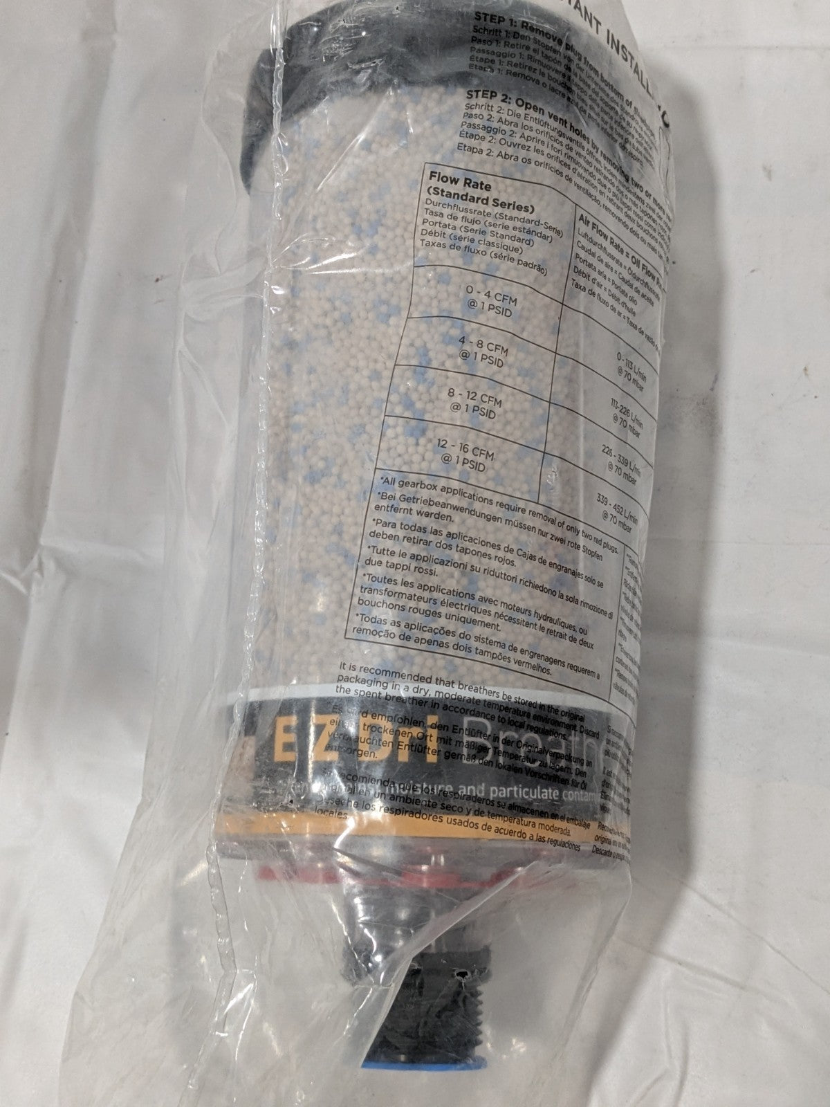 Parker Desiccant Breathers: Thread Standard: MNPT; Diameter (Inch): 3-7/8 934332