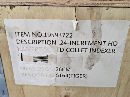 Collet Indexer 24 Increments HORZ/VERT 5C-STD 19593722