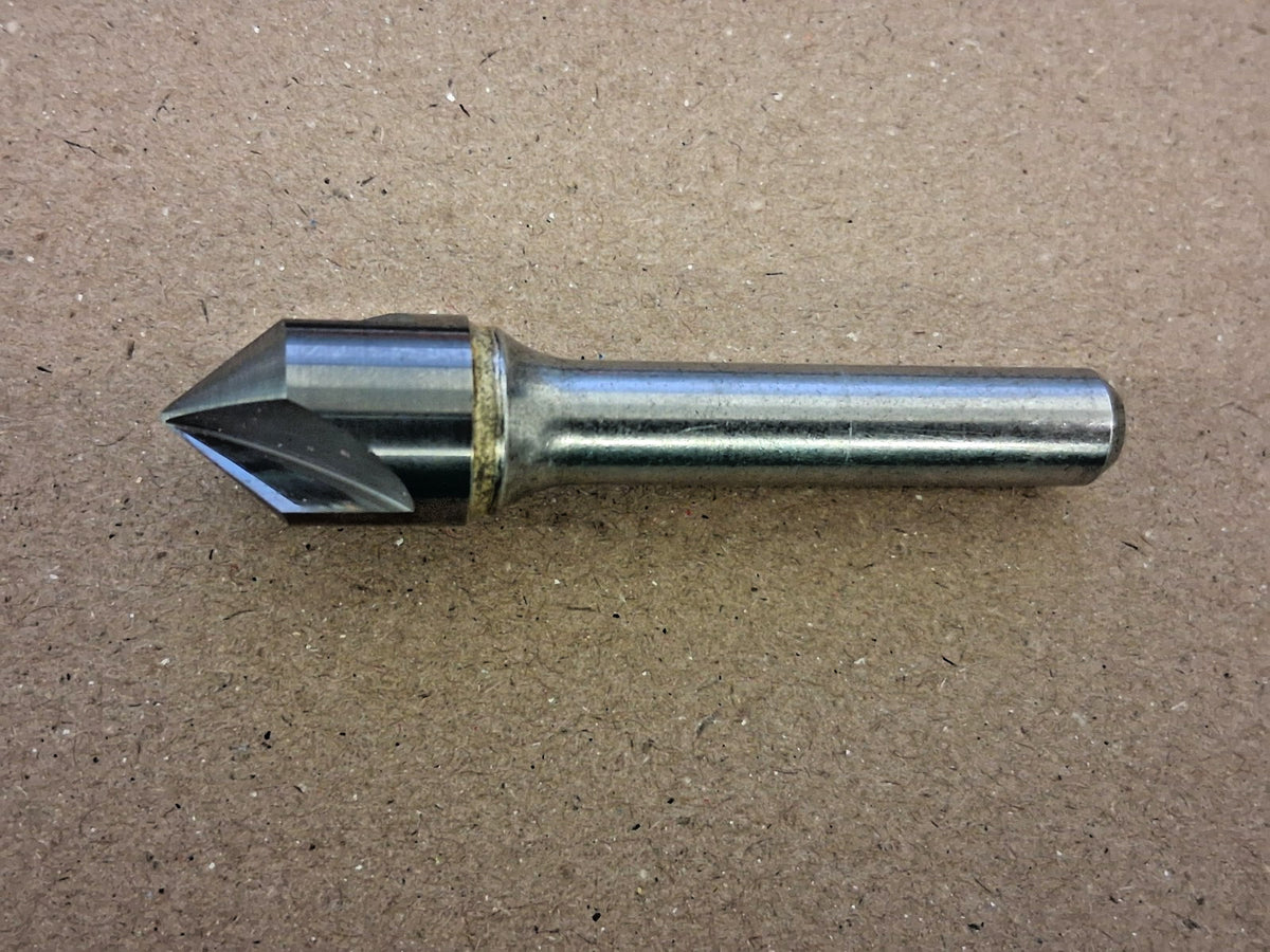 Titan Carbide Countersink 5/8" Head Dia 90.00 deg Included Angle 6FL CS36840
