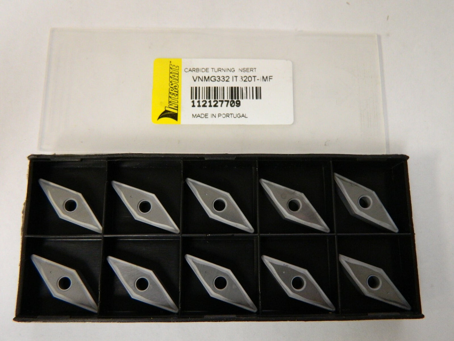 Interstate VNMG332 IMF Grade IT320T Carbide Turning Insert Qty 10 93613909