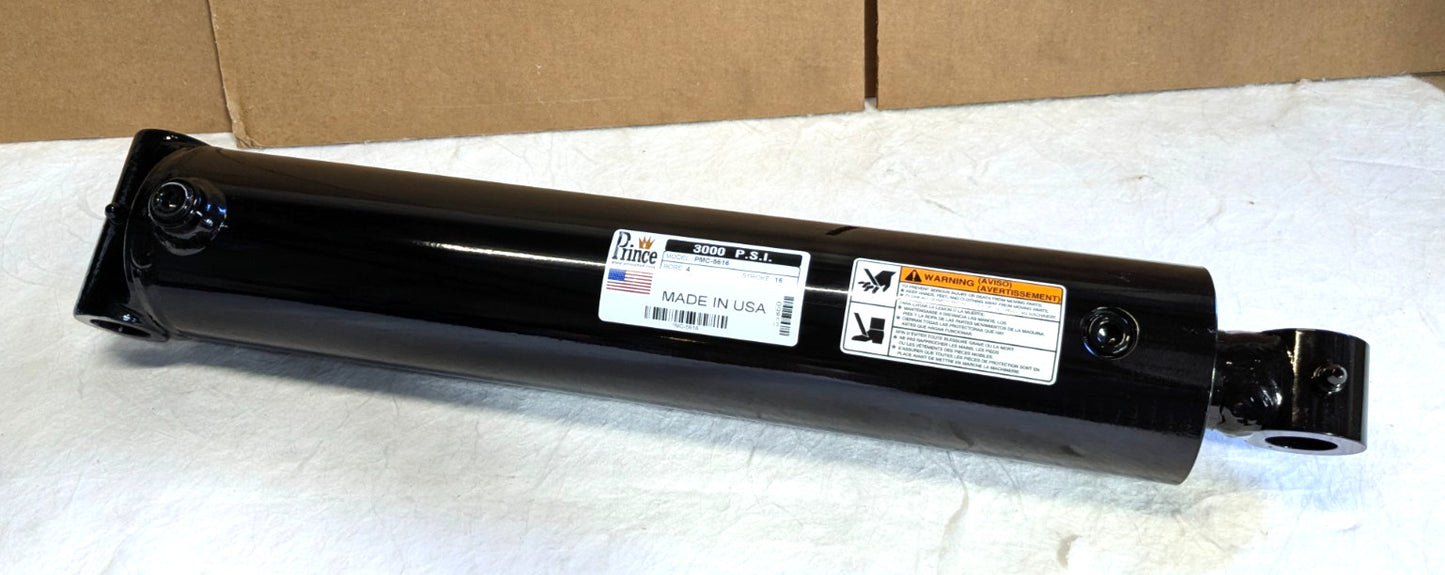 Prince Welded Tie Rod Cylinder with Universal Mountings 4"x16" Bore  2" Rod Dia
