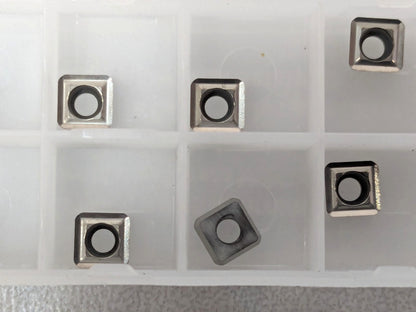 K-Tool Carbide Drilling Inserts 0.187"I.C. Square .082"T QTY 10 SPEB-1