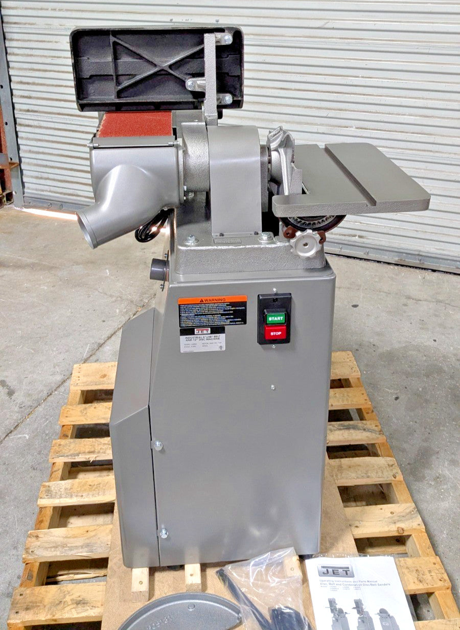 JET Combination Sanding Machine 6 x 48" Belt  12" Disc  115V   *Shippi