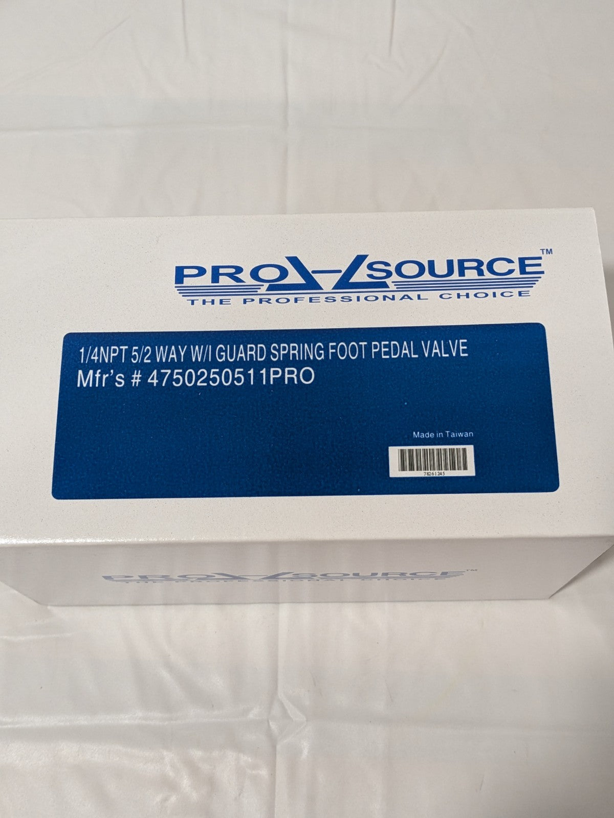 PRO-SOURCE Manually Operated Valve: Foot Pedal with Guard 4750250511PRO