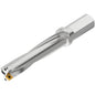 Kennametal Indexable Insert Drill DFPR1000R5WB100 Weldon Flat & Flange Shank