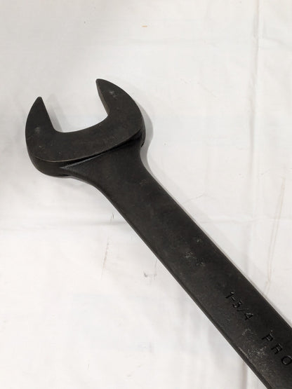Proto Combination Wrench: 1-3/4" Head Size, 15 deg Offset, 25" OAL J1256B