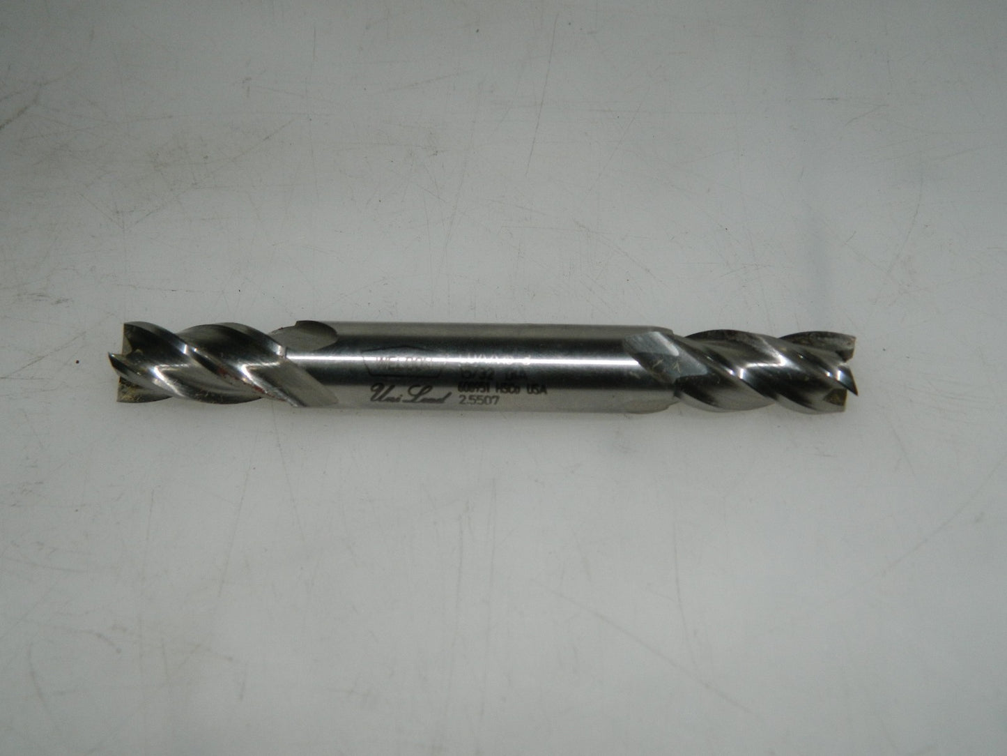 Weldon Double End Square End Mill 15/32" x 1" x 4-1/8" 4FL Cobalt COAA15-3