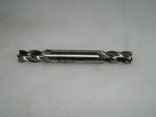 Weldon Double End Square End Mill 15/32" x 1" x 4-1/8" 4FL Cobalt COAA15-3