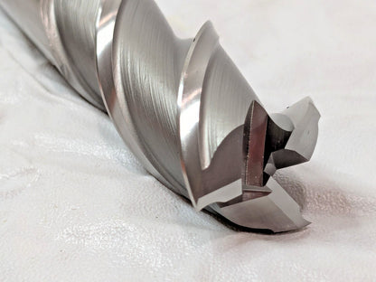 Hertel Square End Mill HSS 1" Dia X 2" LOC X 4-1/2" OAL 3FL 02478279