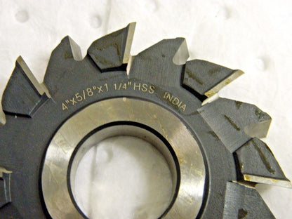 Interstate Side Milling Cutter  4" Diam x 5/8" Width of Cut 18T 03034402