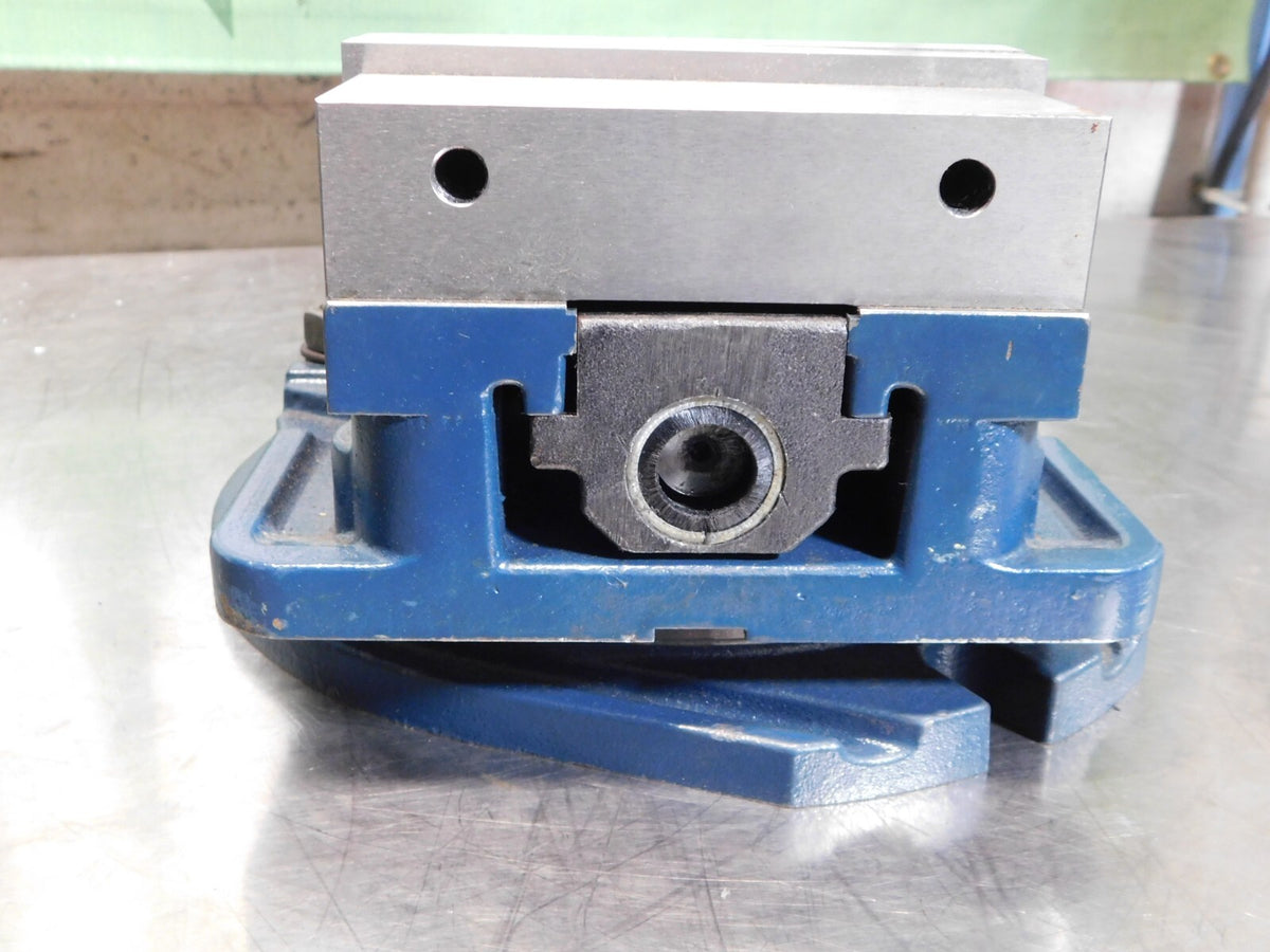 Gibraltar Manual Horizontal Swivel Precision Machine Vise 8-1/4" Opening 6" Jaws