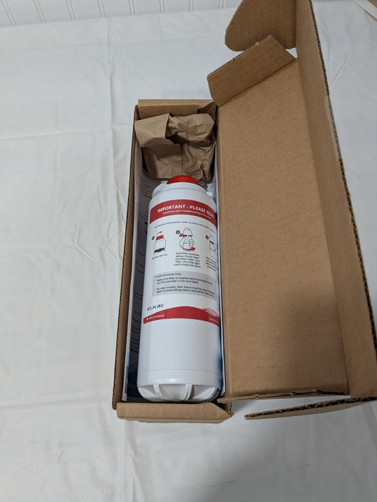 ELKAY Plumbing Cartridge Filter: 3-1/4" OD, 9-1/2" Long, 0.5 micron 51300C