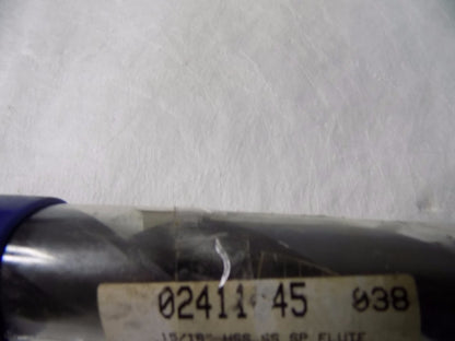 Precision #02411445 HS Drill Bit 15/16" x 24" Spiral 2FL Straight Shan