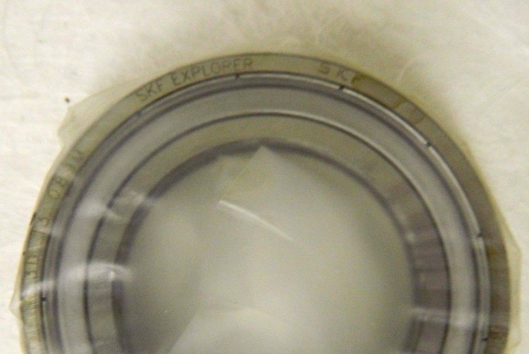 SKF Radial Ball Bearing 1 Row 0.59" Wide 2.68" Outside Diam Qty 4 6008