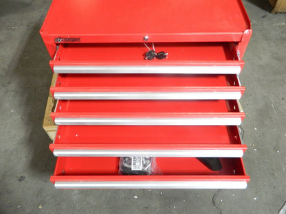 KENNEDY Tool Chest: 5 Drawers, 20" OAD, 16-5/8" OAH, 29" OAW 2805XR DAMAGED