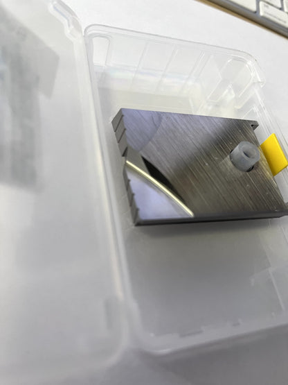 Allied Spade Drill Insert: 1-9/16" Dia, Seat Size C, Powdered Metal, 130 ° Point