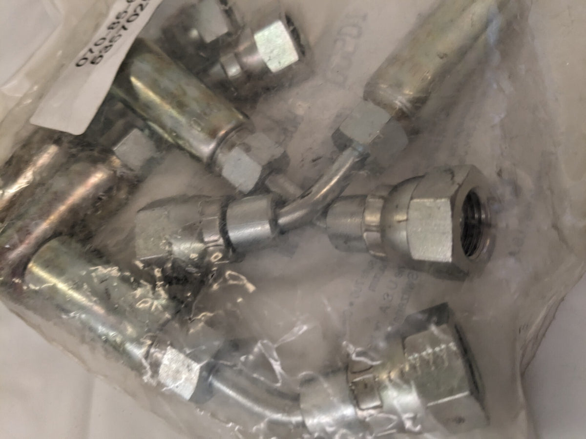 EATON Hydraulic Hose Swivel Fitting: 4 mm qty 5 BD-10500